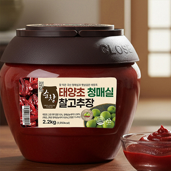 더해담 순창 청매실 찰고추장 2.2kg
