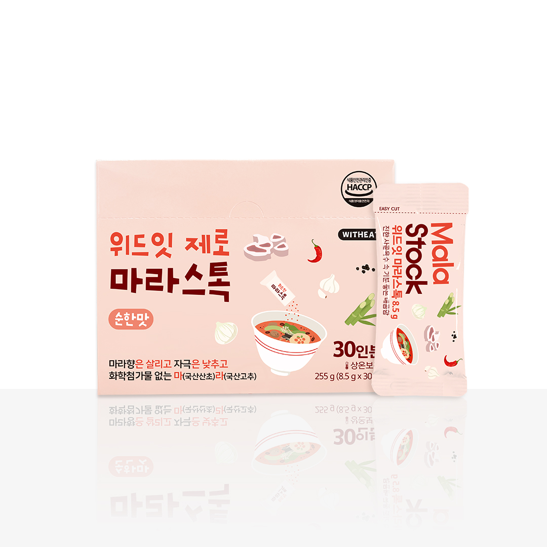위드잇 마라스톡 순한맛 8.5g X 30개입, 라면스프 대용