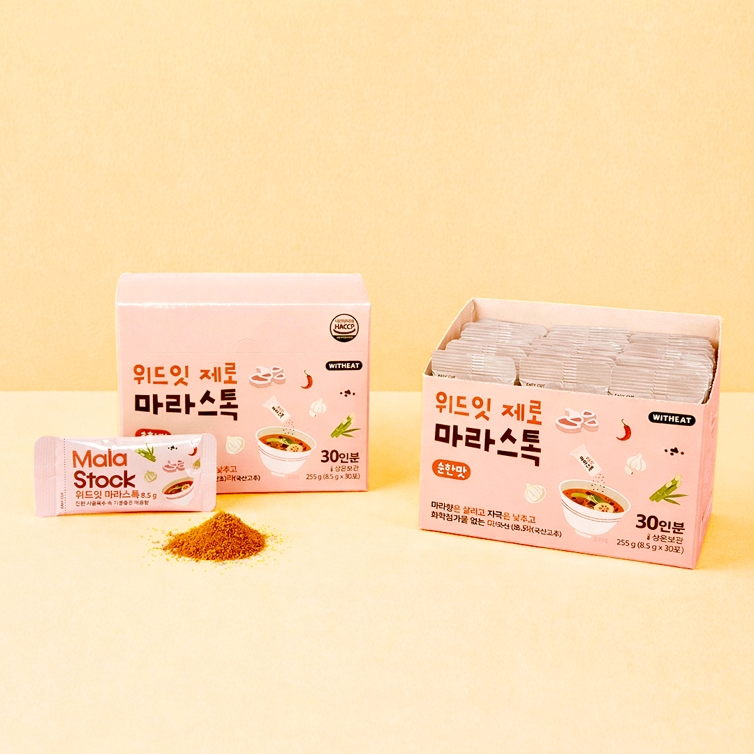 위드잇 마라스톡 순한맛 8.5g X 30개입, 라면스프 대용