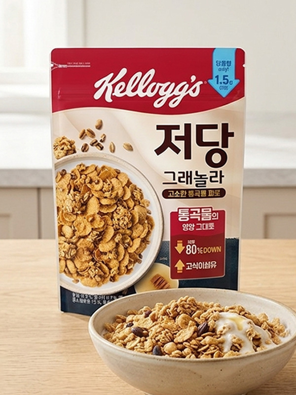 켈로그 저당 그래놀라 (360g)