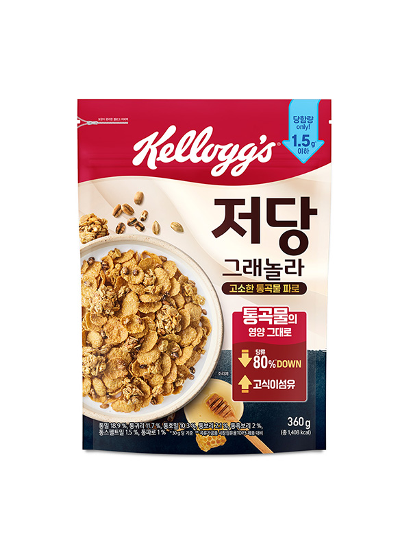 켈로그 저당 그래놀라 (360g)