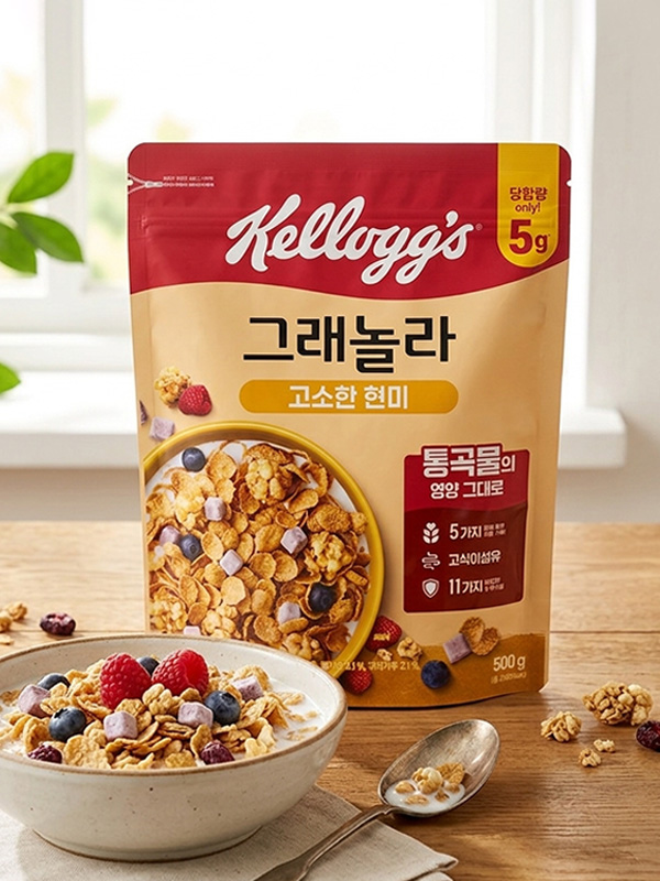 고소한 현미 그래놀라 (500g)