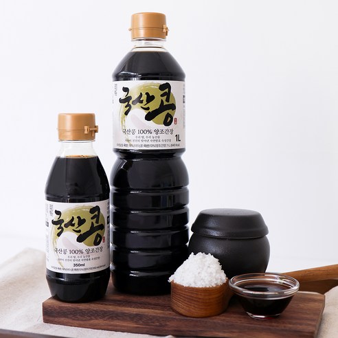 더해담 국산콩 양조간장 100 350ML