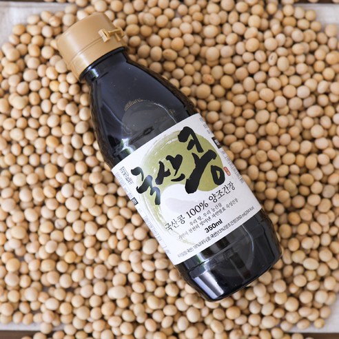 더해담 국산콩 양조간장 100 350ML
