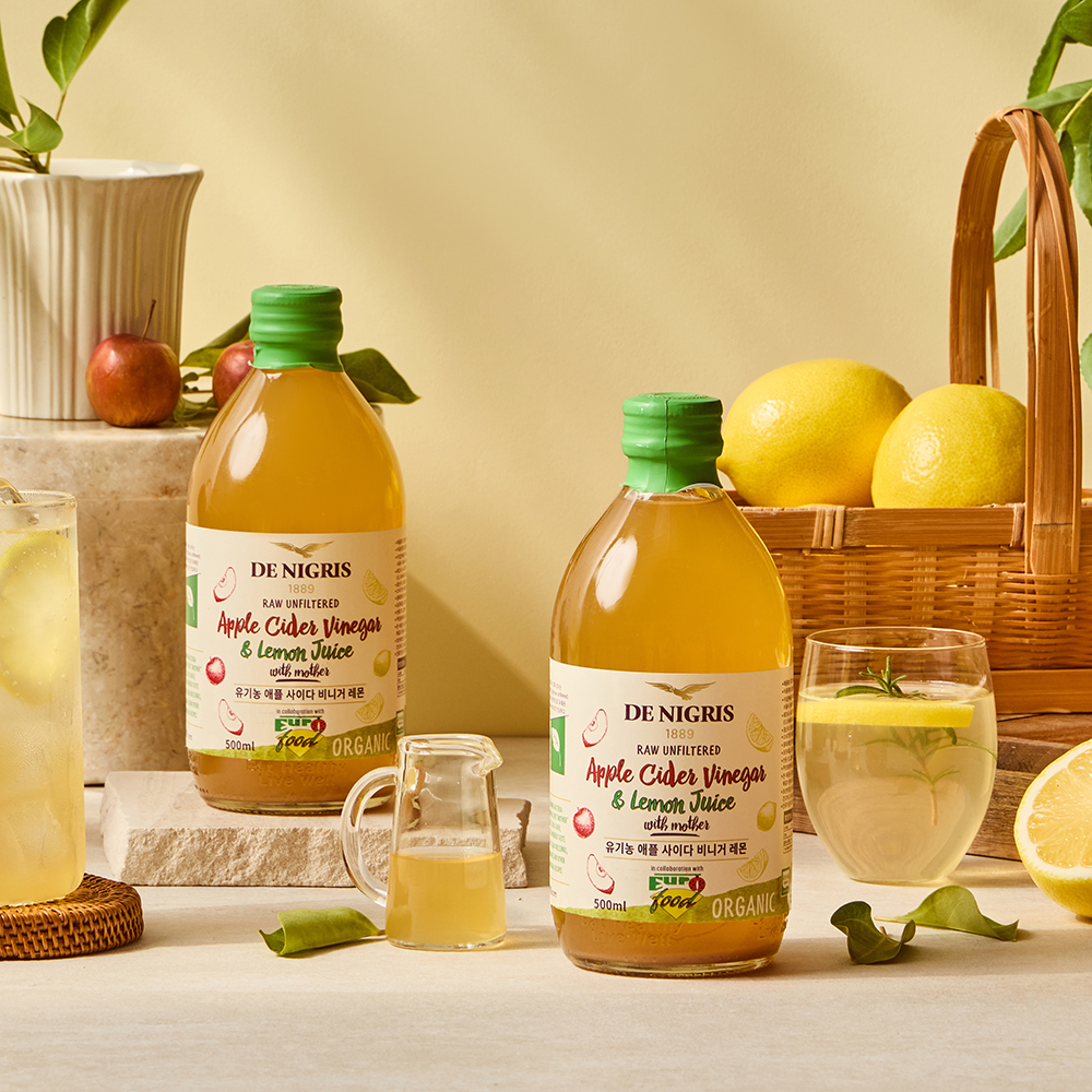 드니그리스 유기농 애플사이다 비니거 레몬 (500ml) 대표이미지 섬네일