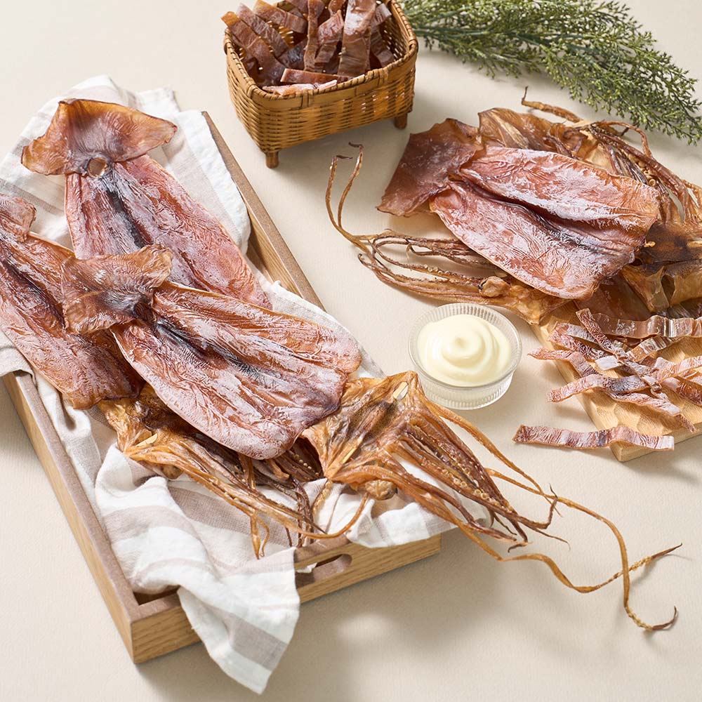 쫄쫄이 마른 건 오징어 200-650g 이내 6-10미 내외