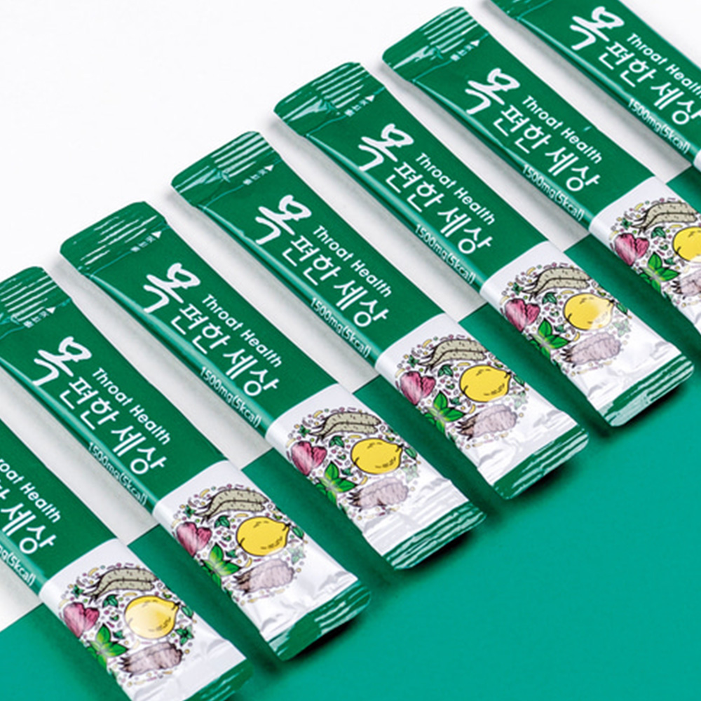 목이 건조하고 칼칼할 땐 목편한 세상 30포