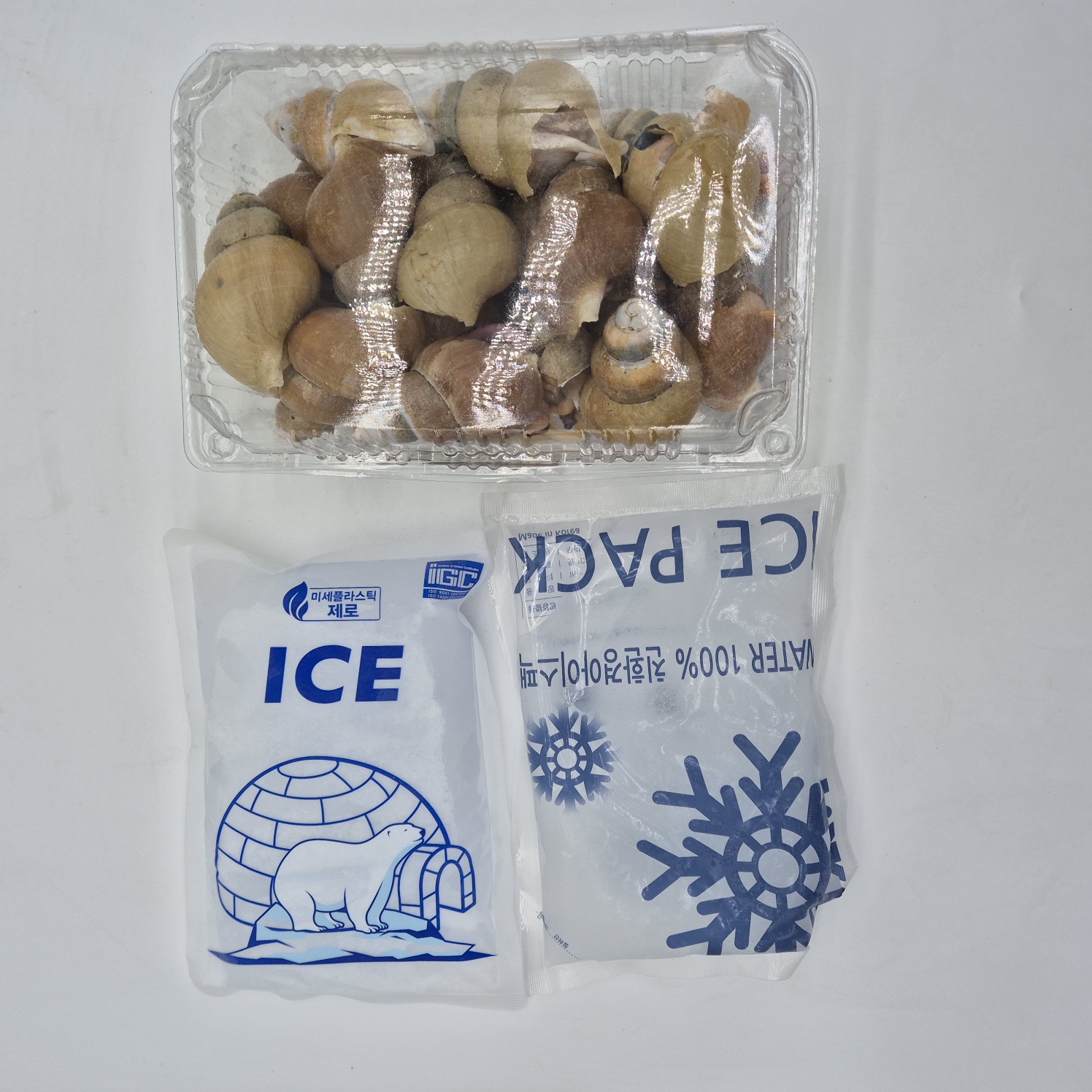 동해바다 활백고동 선도최상 급냉활백고동 2팩 1k600g(팩당800g)