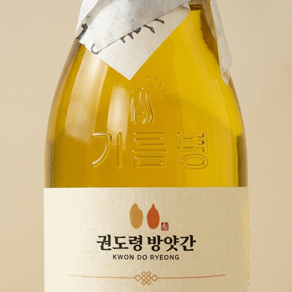 권도령방앗간 저온압착 생들기름 350ml