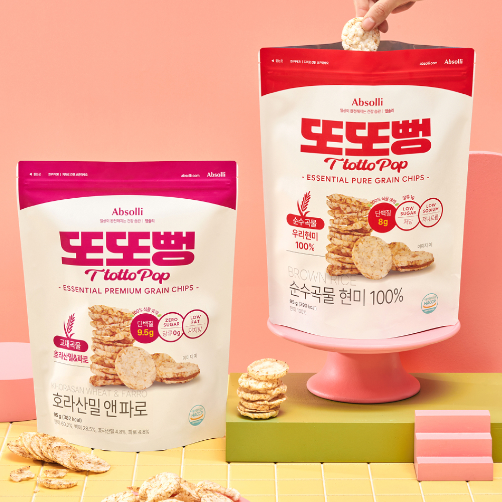 또또뻥 혼합구성 현미 + 호라산밀 앤 파로 대표이미지 섬네일