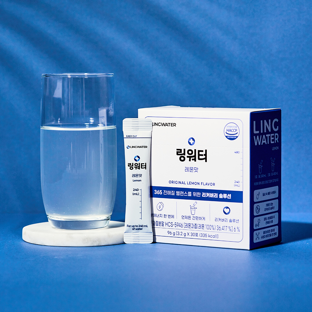 [링워터]이온음료 분말 레몬맛 30포