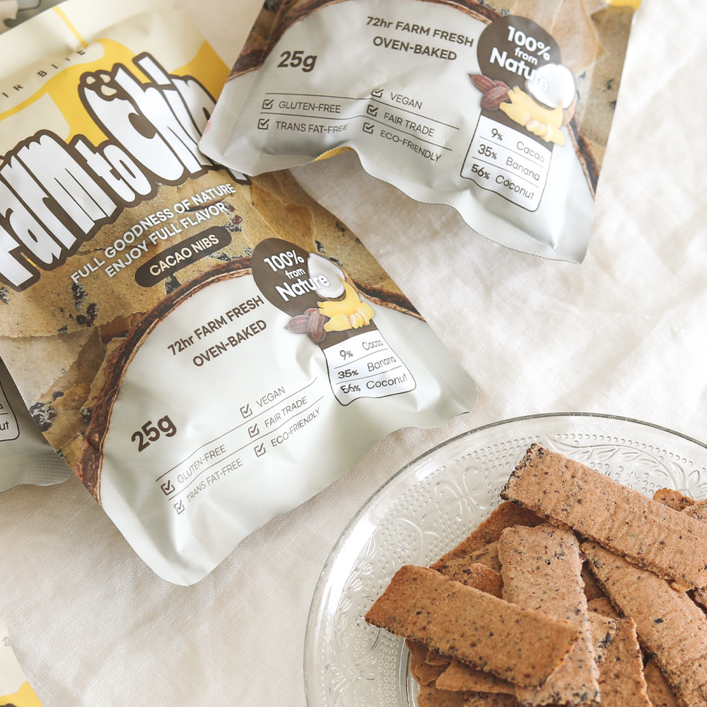 팜투칩 코코넛바나나칩 25g