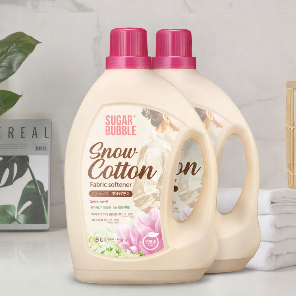 [ 2개 특가 ] 슈가버블 친환경 섬유유연제 스노우코튼 3L