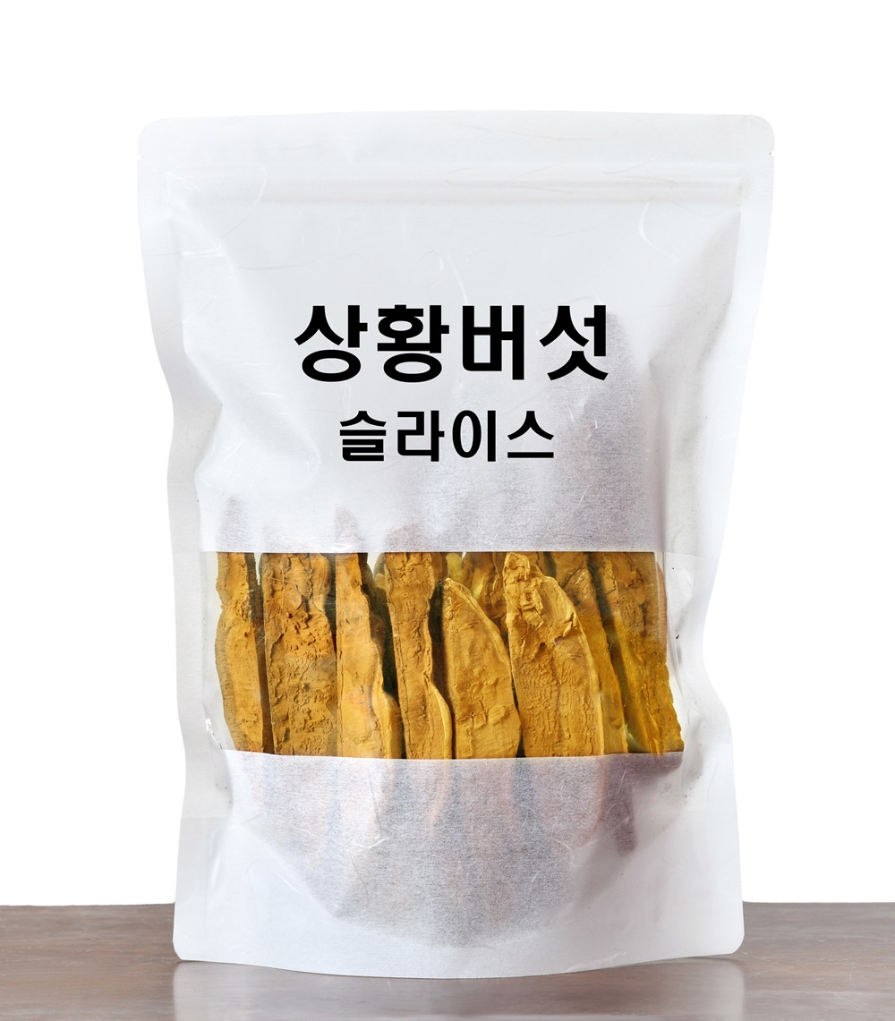 [형지표고버섯] 참나무 원목 장수 상황버섯 슬라이스 100g 대표이미지 섬네일