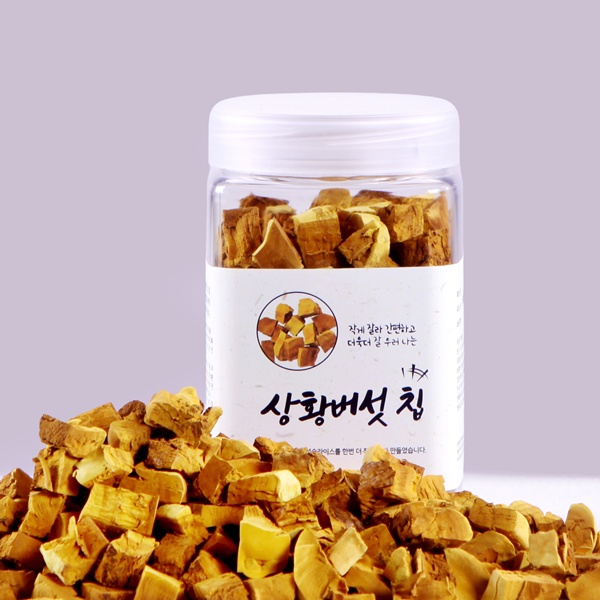 [형지표고버섯] 참나무 원목 장수 상황버섯 칩 50g