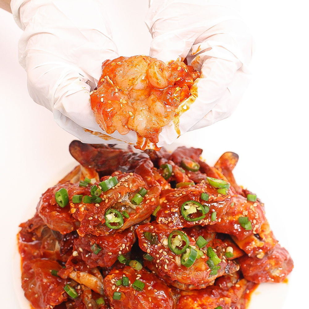 연평도 한입 손질 양념게장 1kg 대표이미지 섬네일