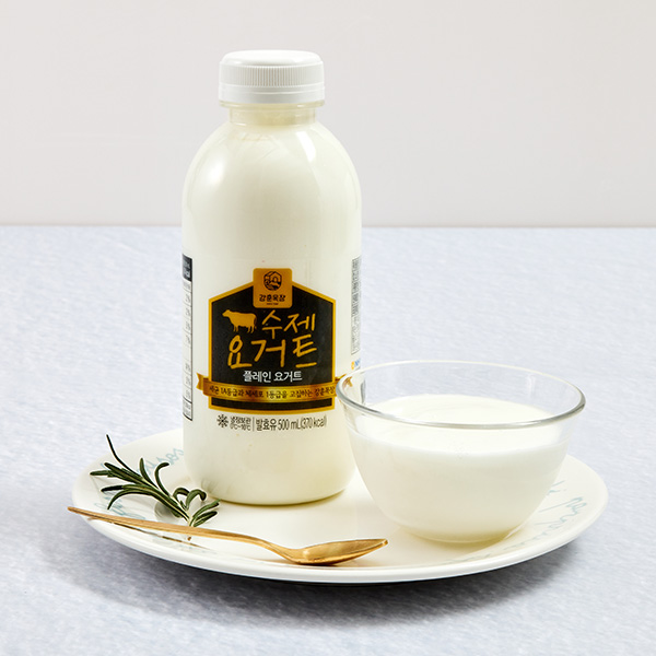 ▶2개◀강훈목장 수제 요거트 플레인(500ml)