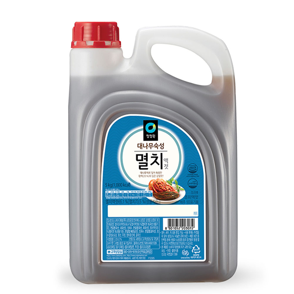 청정원 대용량 멸치액젓 5kg