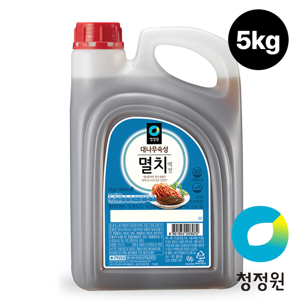 청정원 대용량 멸치액젓 5kg 대표이미지 섬네일