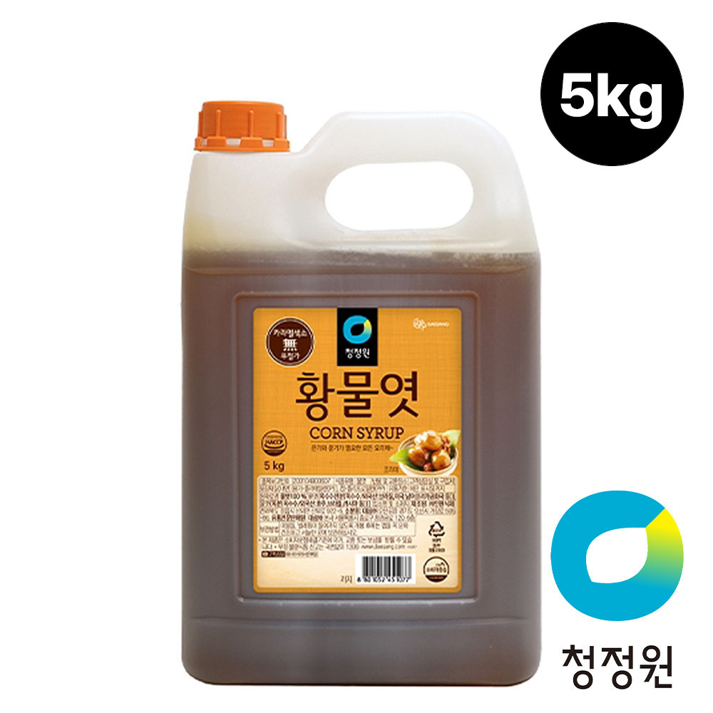 청정원 대용량 황물엿 5kg 대표이미지 섬네일