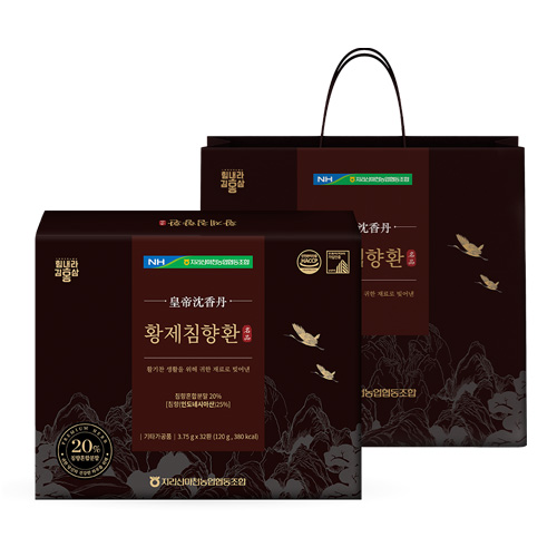 [충북인삼농협] 황제침향환 3.75g*32환