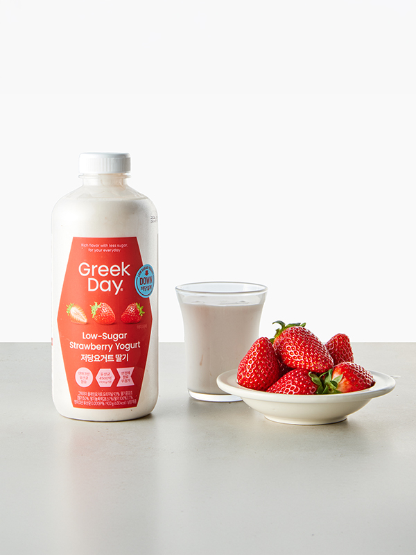 그릭데이 저당요거트 딸기 900g