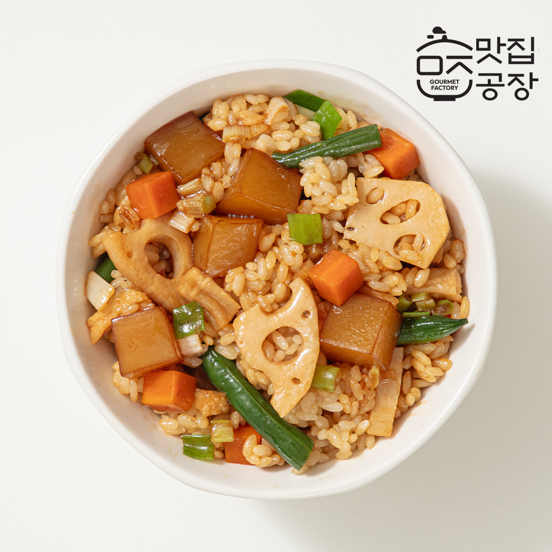[맛집공장] 1팩으로 솥밥 완성 든든솥밥소스 1팩(2~3인분) 곤약뿌리채소/소고기모둠버섯/전복과소라