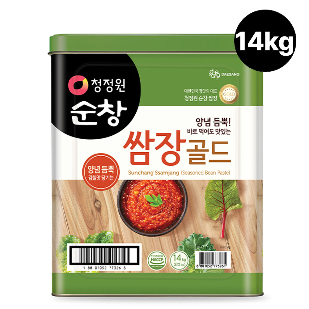 청정원 대용량 순창 쌈장골드 14kg