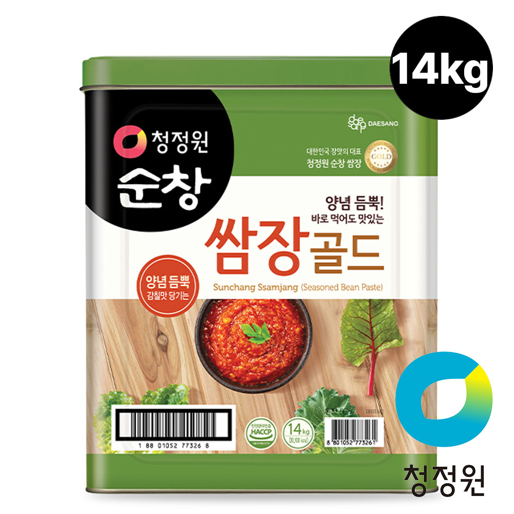 청정원 대용량 순창 쌈장골드 14kg 대표이미지 섬네일
