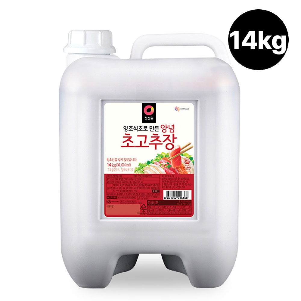 청정원 대용량 초고추장 14kg
