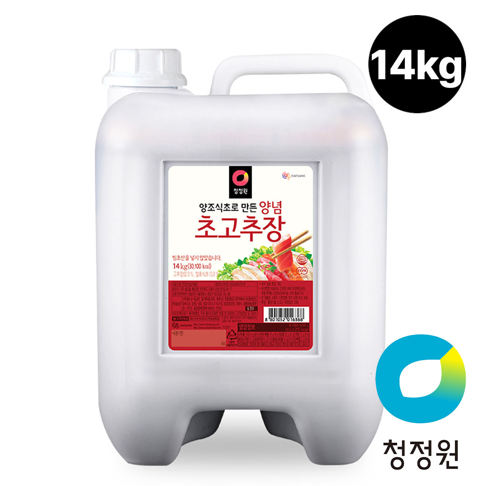 청정원 대용량 초고추장 14kg 대표이미지 섬네일