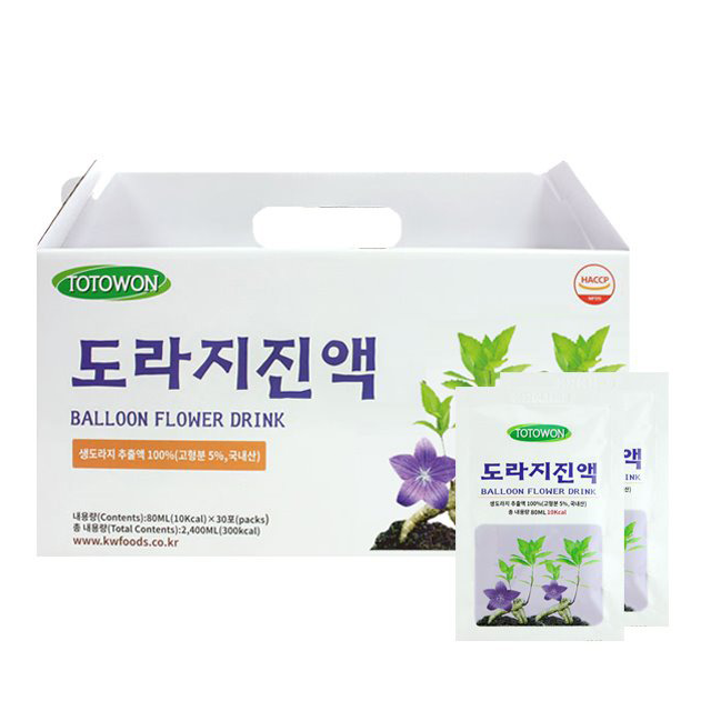 도라지진액 1박스(80ml*30포)