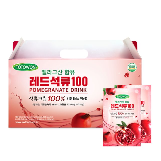 레드석류100 1박스(70ml*35포)