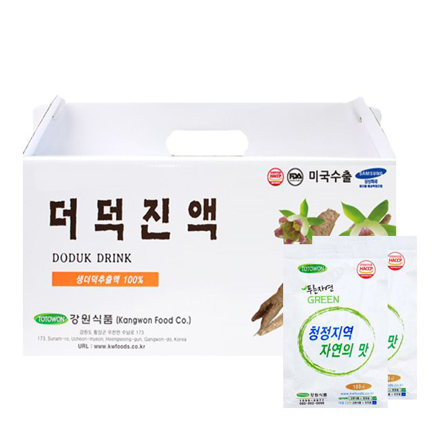 더덕진액 1박스(100ml*30포) 대표이미지 섬네일
