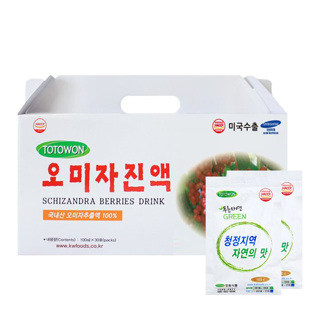 오미자진액 1박스(100ml*30포)
