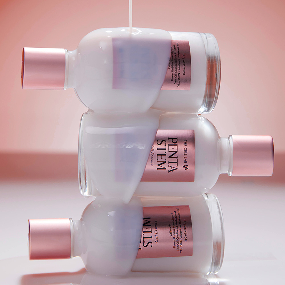 더셀랩 펜타스템 셀 에센스 150ml+150ml (1+1) 우윳빛 항산화 케어