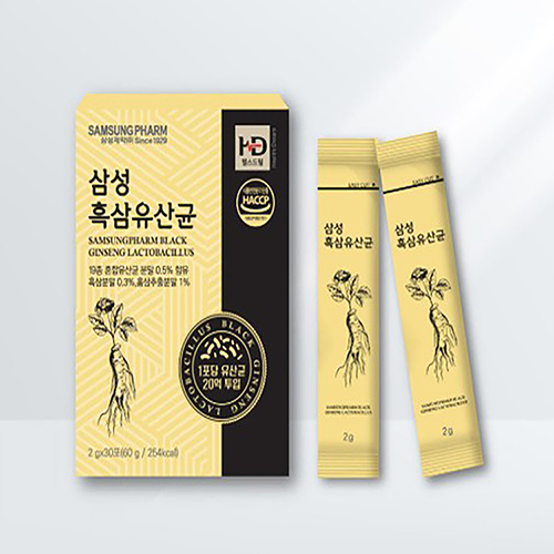 삼성제약 흑삼유산균 30포