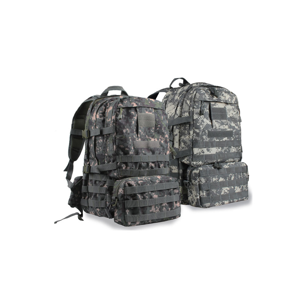 3-1몰리백팩(3Layers+1 Molle Backpack) 가방S 보조 파우치 탈부착