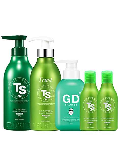 [온가족케어] TS탈모샴푸&모발관리샴푸&청소년샴푸&꼬마샴푸까지 증정 (1:1:1:2)