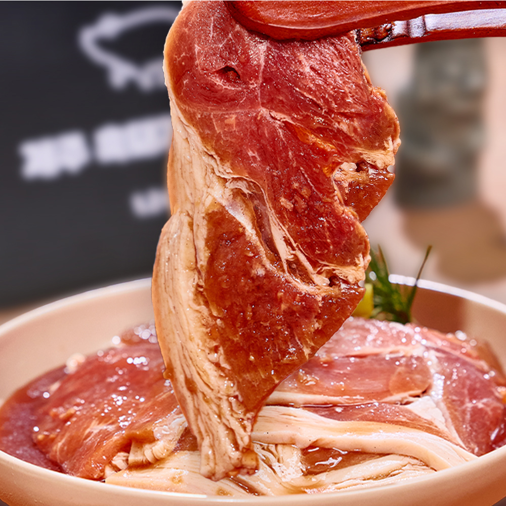 제주 흑돼지로 만든 양념돼지왕구이 1.2kg 대표이미지 섬네일