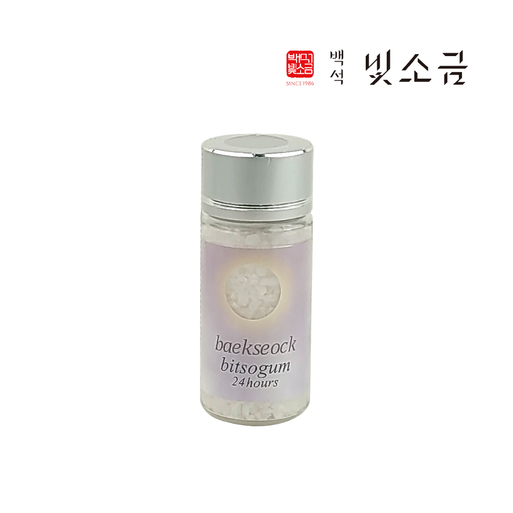 백석빛소금 24시간 미니 알갱이 40g