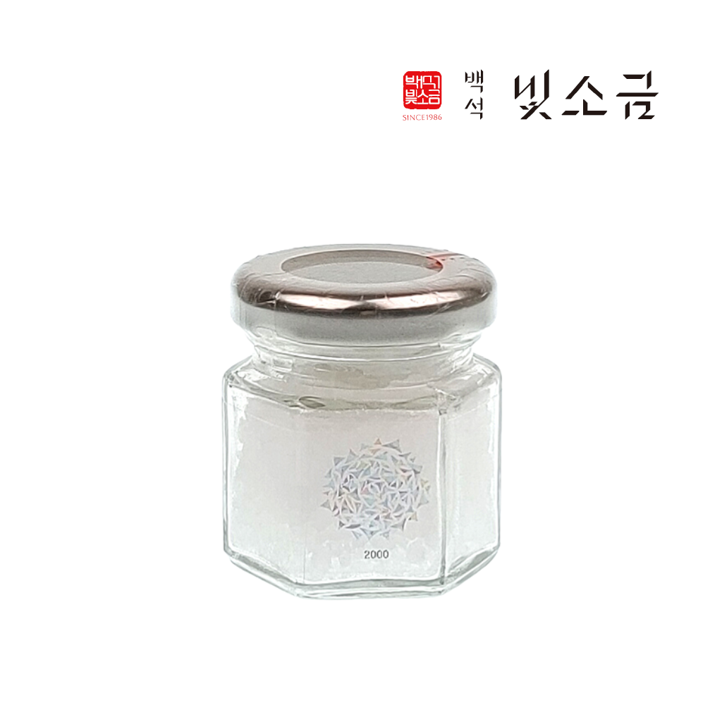 백석빛소금 2000시간 알갱이 35g