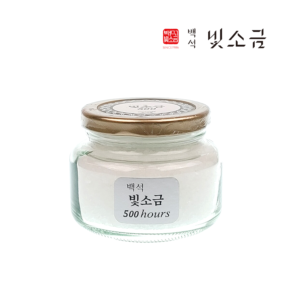 백석빛소금 500시간 알갱이 250g