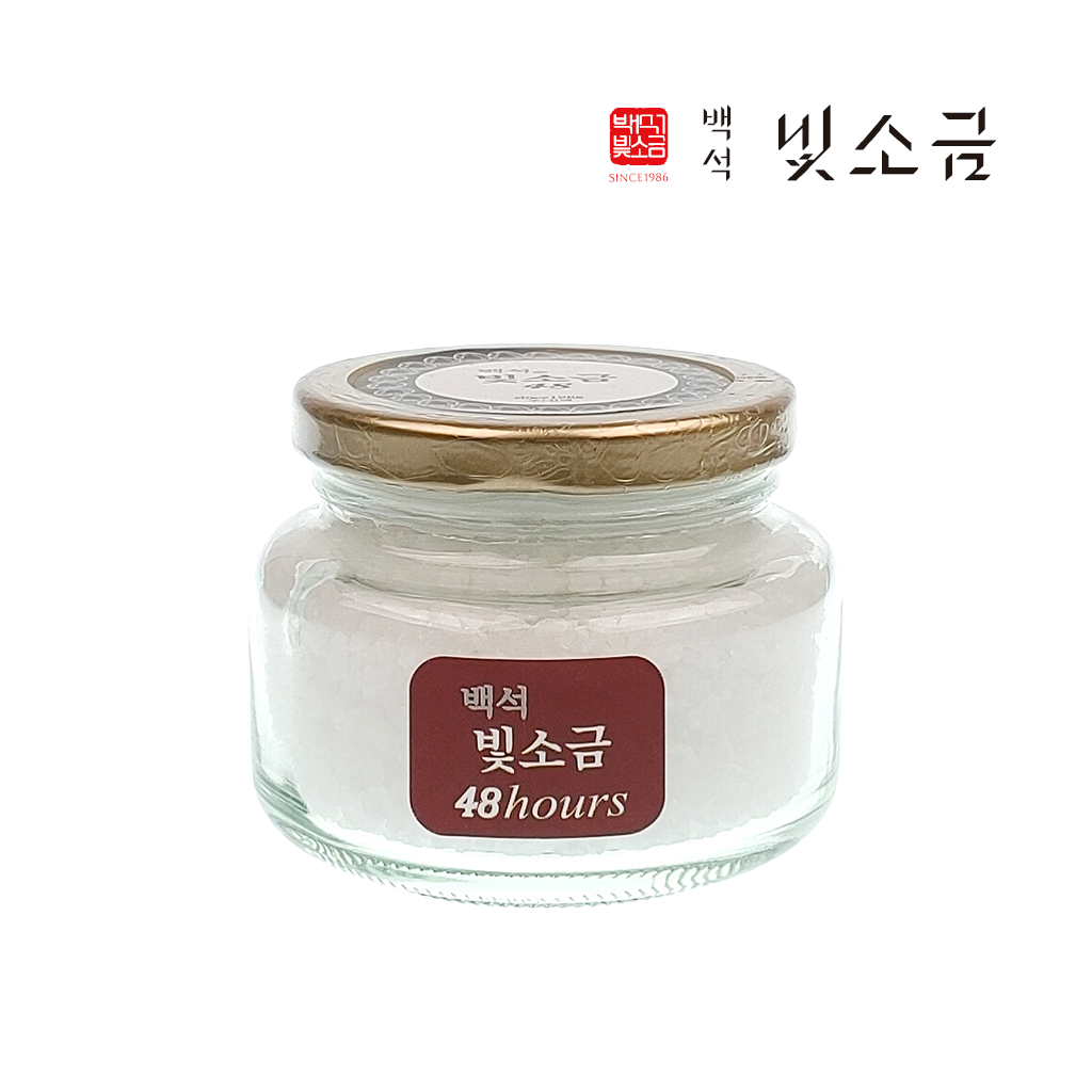 백석빛소금 48시간 알갱이 250g