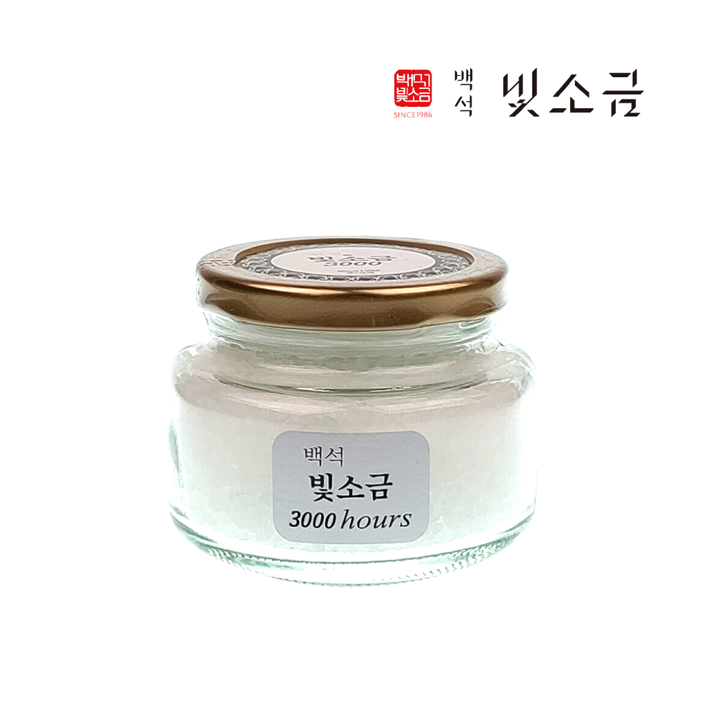 백석빛소금 3000시간 알갱이 250g