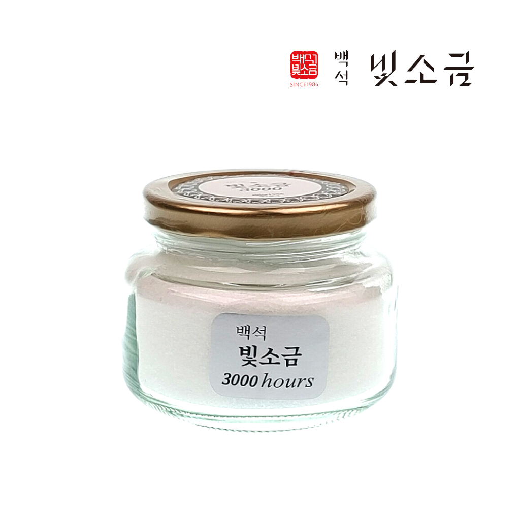 [본사직영] 백석빛소금 3000시간 분말 250g