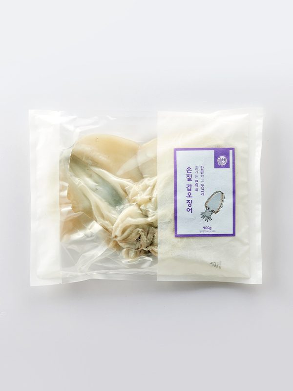 국산 손질 갑오징어 (400g)(2~3미)