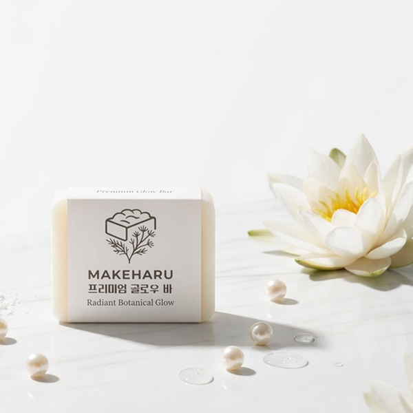 수제비누선물세트  프리미엄 글로우 바 핸드메이드비누 100g 2개 1세트  (쇼핑백, 2구박스 증정)