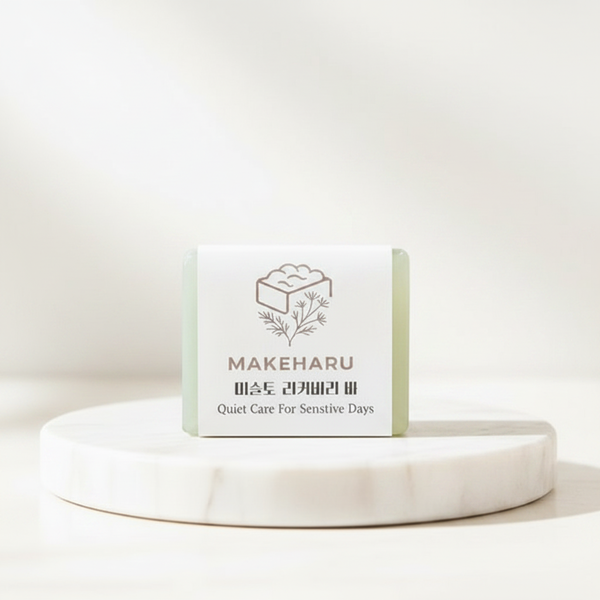 수제비누 선물세트  미슬토리커버리바 핸드메이드비누100g  2개 1세트 (쇼핑백, 2구 선물 박스 증정)