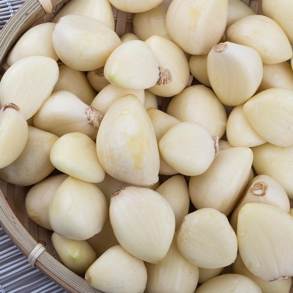 국내산 깐마늘 꼭지제거깐마늘 대 사이즈 200g~20kg